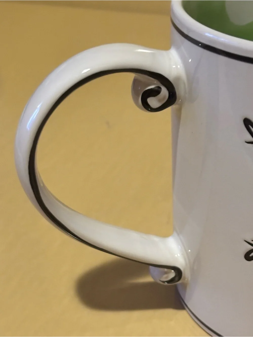 ALL YOU NEED IS LOVE AND A DOG” Large Ceramic Mug. Polka Dots